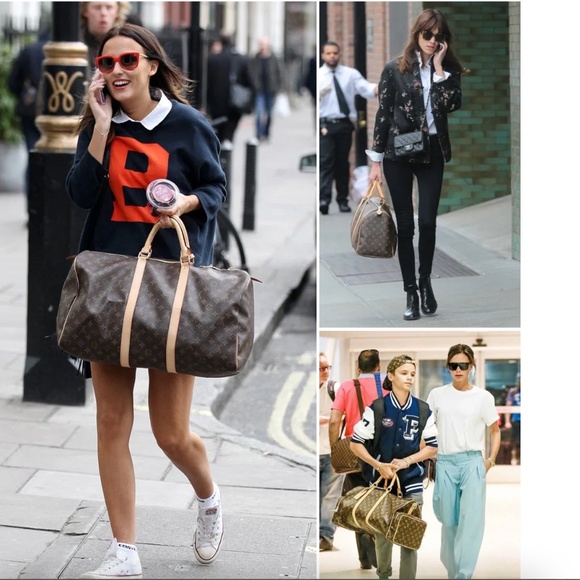 Info Page: Louis Vuitton Keepall Bandouliere Vs Standard Keepall - Picture 7 of 10